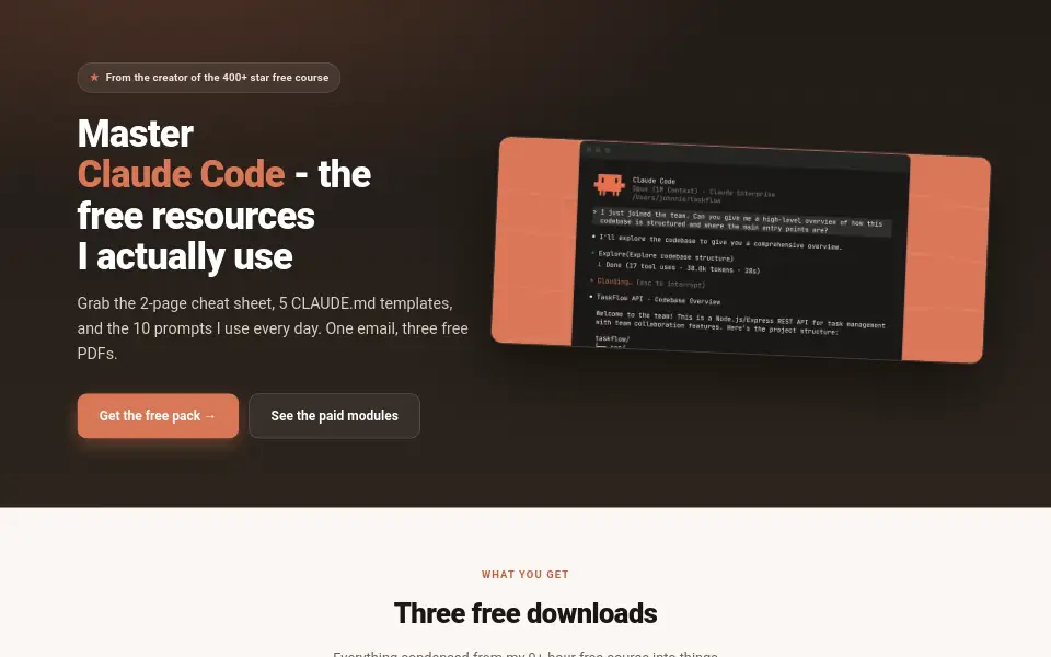 Vista previa de claude-code-for-beginners
