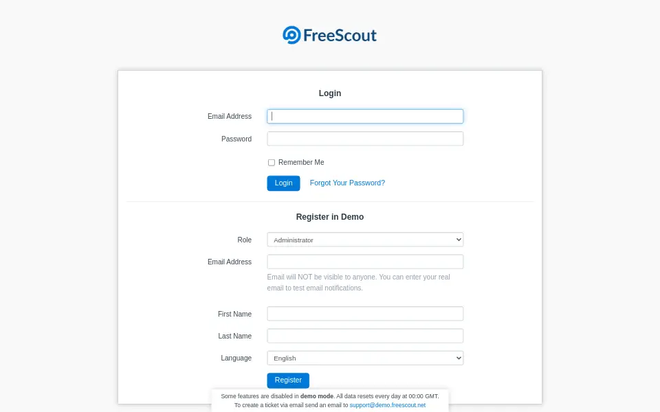 Vista previa de freescout