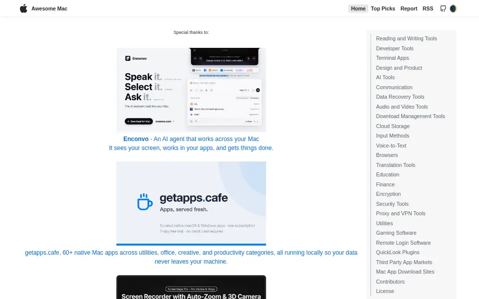 Vista previa de awesome-mac