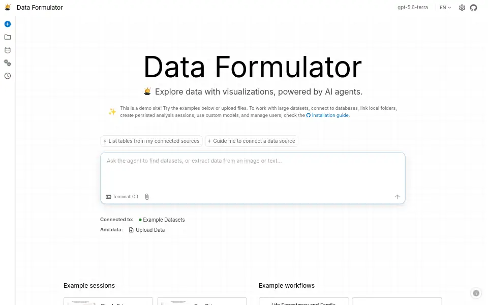 Vista previa de data-formulator