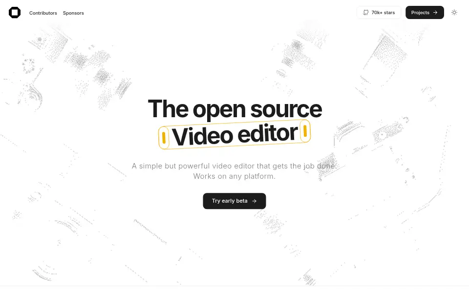 Vista previa de OpenCut