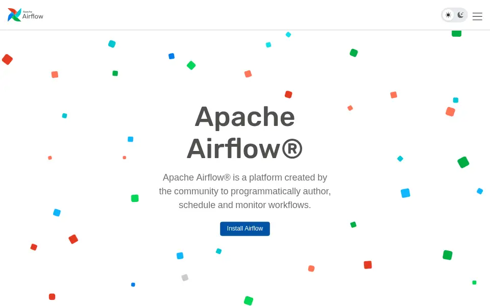 Vista previa de Apache Airflow