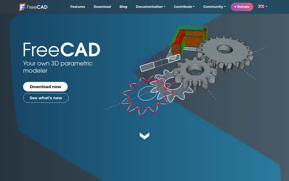Vista previa de FreeCAD