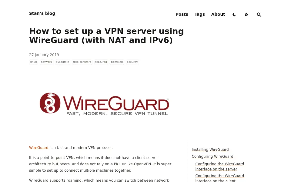 Vista previa de OpenVPN Install